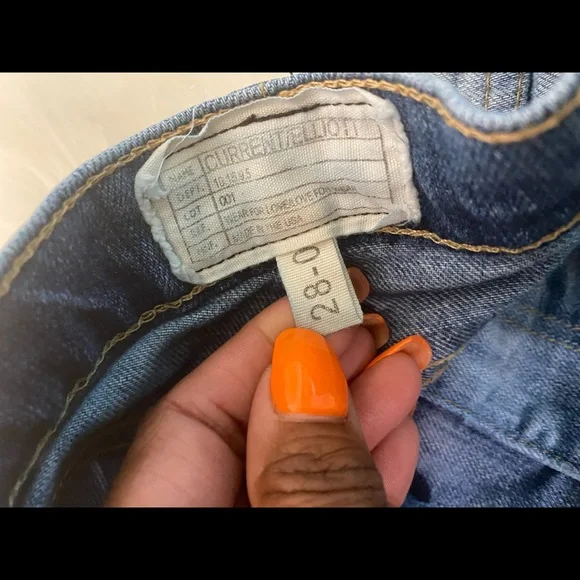 Current/Elliott High Waist Cut off Short size 28 - Picture 9 of 9